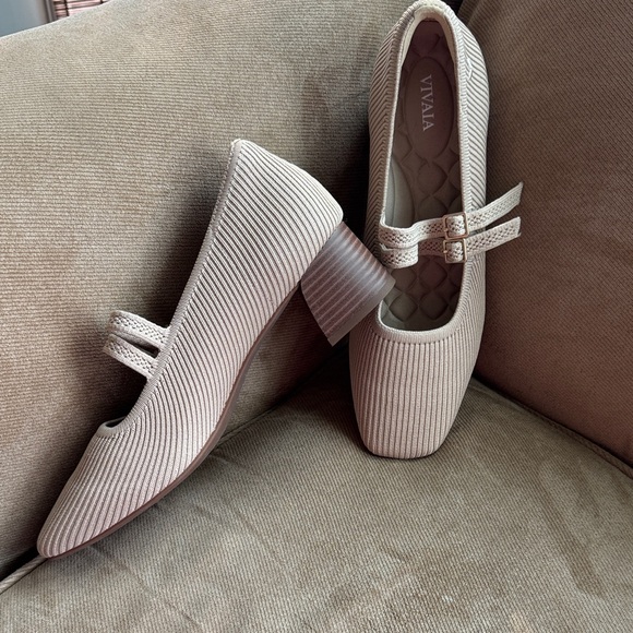Vivaia Shoes - Vivai Beige Women's Heels